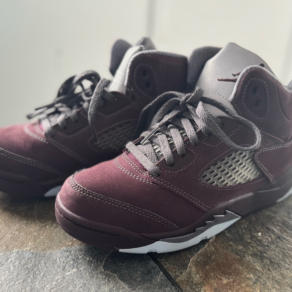 Air Jordan 5 Retro SE (2023) Burgundy Kids Sneakers
